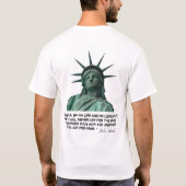 T-shirt de citation de John Galt (Dos)