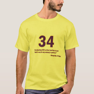 T-shirt de citation de Shaquille O'Neal