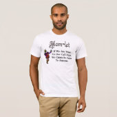 T-shirt de citation d'indicatif d'appel de Hamlet (Devant entier)