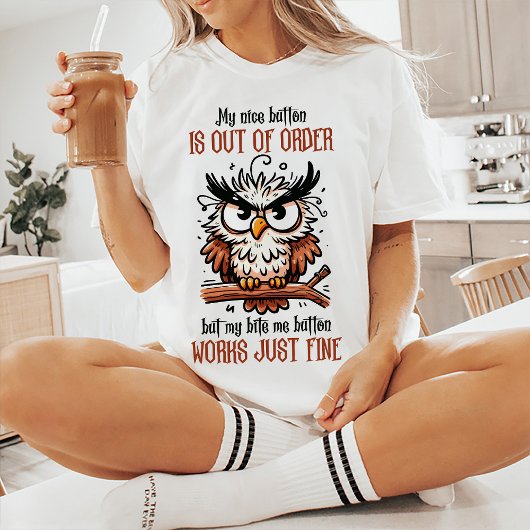 T-Shirt De Citation Drôle En Rupture De Commande