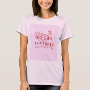 T-shirt de citation sur l'effort et la motivation