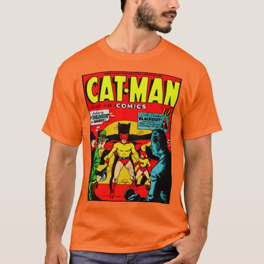 T-shirt de Classic Cat-Man (Devant)