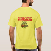 T-shirt de classique de jaune d'entraînement de (Dos)