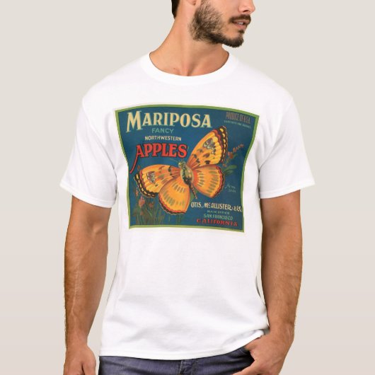 T-shirt de classique de Mariposa (Devant)