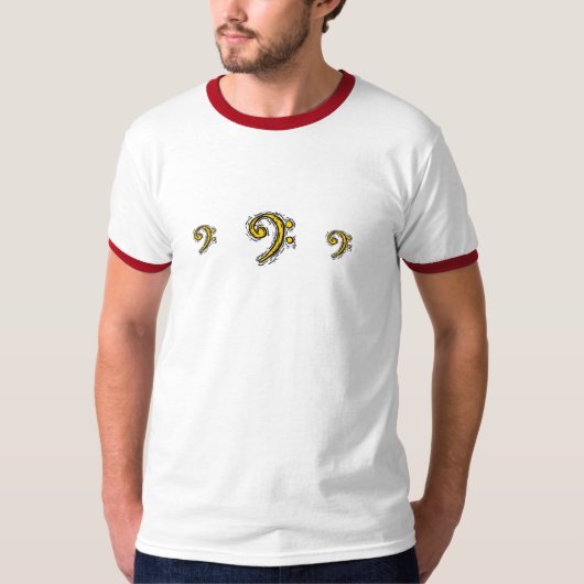 T-shirt de clef basse (Devant)