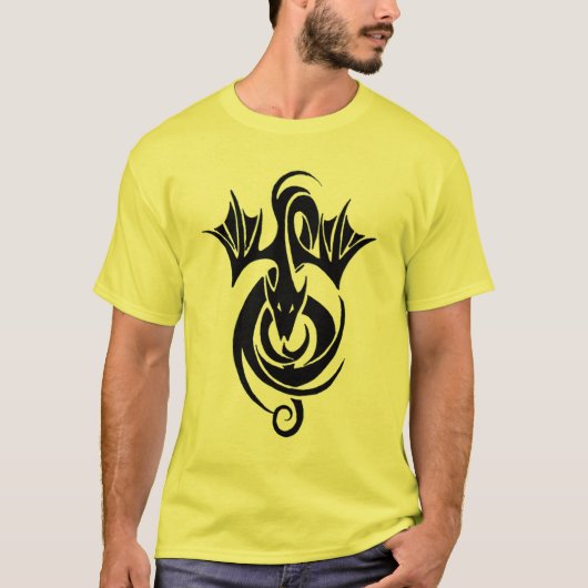T-shirt de clef de dragon (Devant)