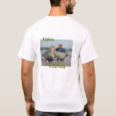 T-Shirt de Clinton de Pêche (Dos)