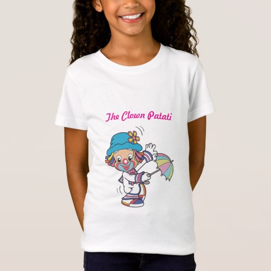 T-Shirt de clown mignon (Devant)
