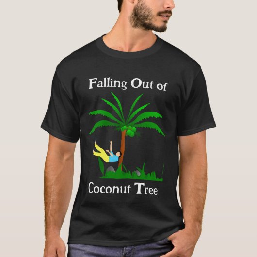 T-Shirt De Cocotier Tombé (Devant)