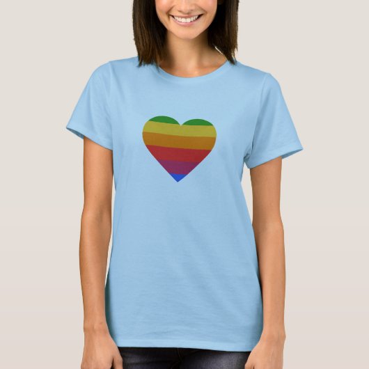 T-shirt de coeur d'Apple Mac (Devant)
