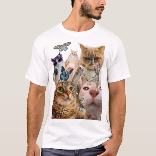 T-shirt de collage (Devant)