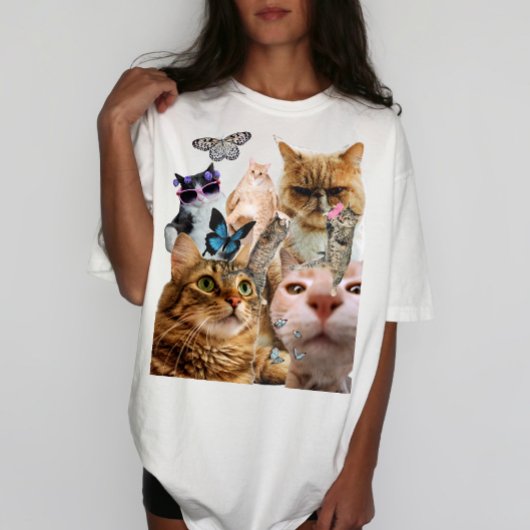 T-shirt de collage
