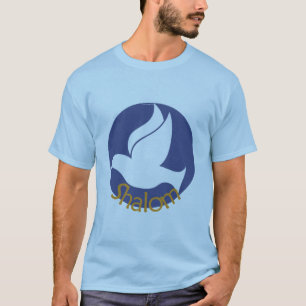 T-shirt de colombe de Shalom