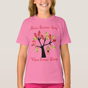 T-shirt de colonie des vacances de la maman