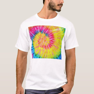 T-shirt de colorant de cravate