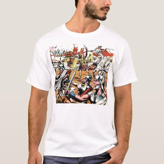 T-SHIRT DE COMBAT DE ROMAINS (Devant)
