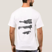 T-shirt de compagnie de veuve noire (Dos)