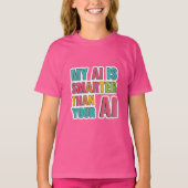 T-Shirt de compétition d'intelligence artificielle (Devant)