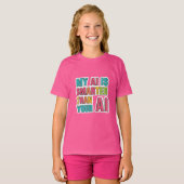 T-Shirt de compétition d'intelligence artificielle (Devant entier)