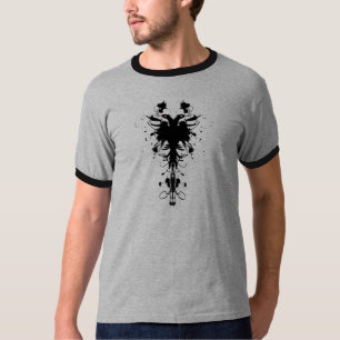 T-shirt de concepteur d'Eagle d'Albanais