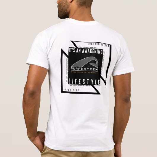 T-shirt de concepteur, marque de (Dos)