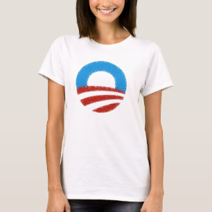 T-SHIRT de conception de CERCLE d'OBAMA de SOUTIEN