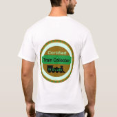 T-shirt de conception de dos de collecteur de (Dos)