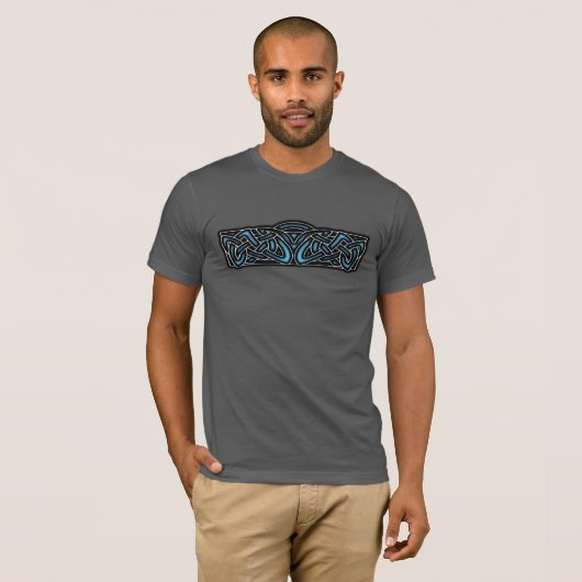 T-shirt de conception de Knotwork de Celtic de (Devant entier)