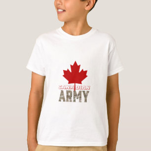 T-shirt de conception de l'Armée canadienne