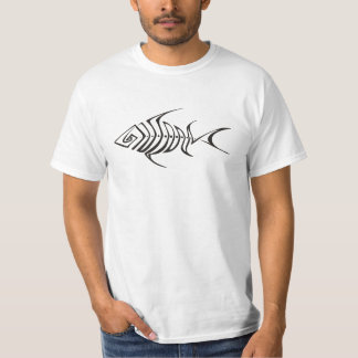 T-shirt de conception de poissons