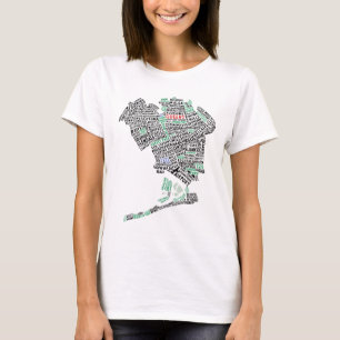 T-shirt de conception de typographie de la Reine