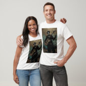 T-shirt de conception géométrique Abstraite (Unisexe)
