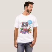T-shirt de conception mathématique créative (Devant entier)