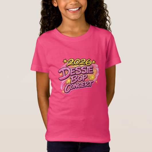 T-shirt de concert Dessie Bop (Devant)