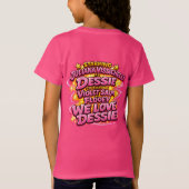 T-shirt de concert Dessie Bop (Dos)