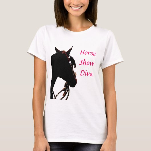T-shirt de concours hippique (Devant)