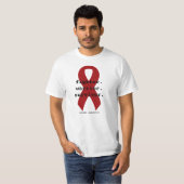 T-shirt de conscience de course (Devant entier)