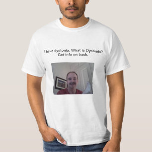 T-shirt de conscience de dystonie