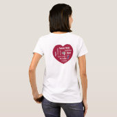 T-shirt de conscience de fibrose pulmonaire (Dos entier)