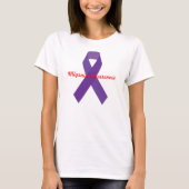 T-shirt de conscience de la migraine des femmes (Devant)