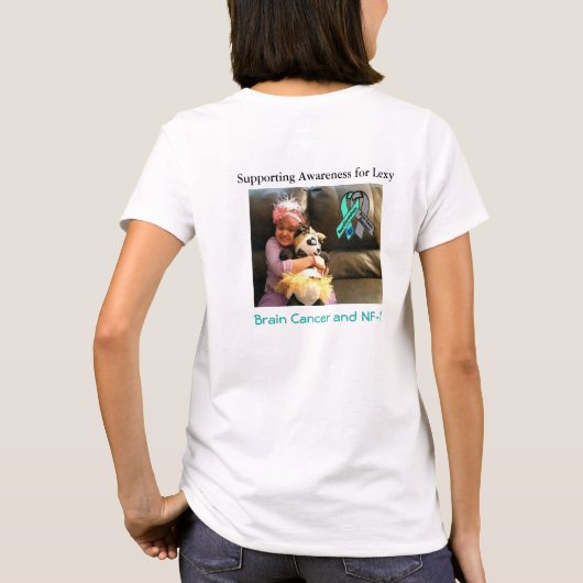 T-shirt de conscience de Lexy de l'amour 4 (Dos)