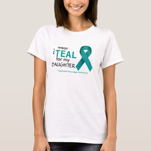 T-shirt de conscience de névralgie faciale (Devant)