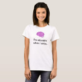T-shirt de conscience d'épilepsie (Devant entier)