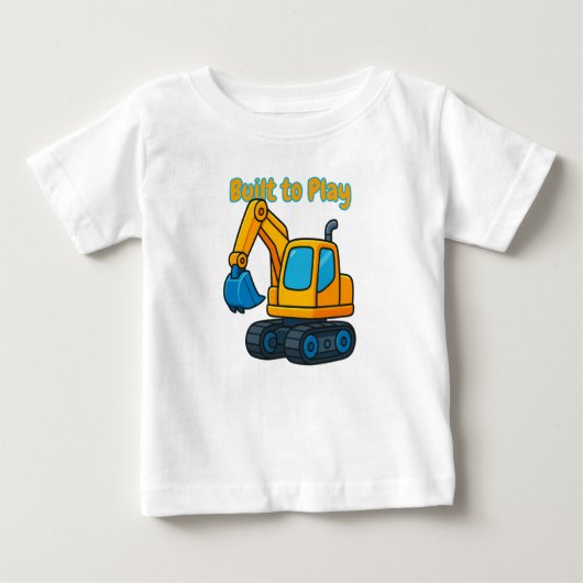T-shirt de construction amusant pour garçons et fi (Devant)
