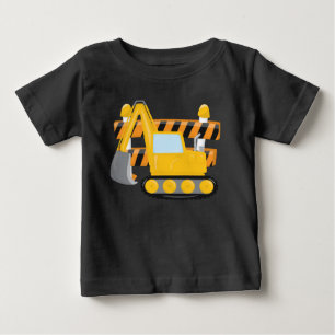 T-shirt de construction mignon pour bébé garçon