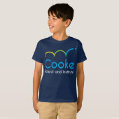 T-shirt de Cooke d'ENFANTS, marine (Devant entier)