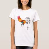T-shirt de coq (Devant)