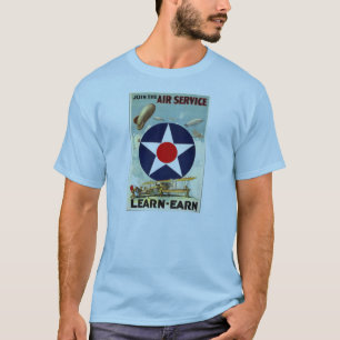 T-shirt de corps d'air d'armée