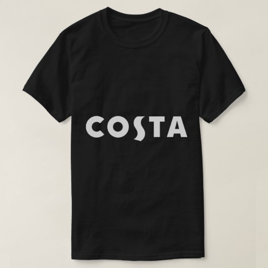 T-shirt de Costa Coffee Chain (Design devant)