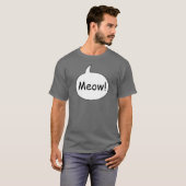T-shirt de costume de chat (Devant entier)